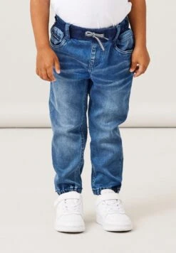 NAME IT Nmmben Shaped Round- Relaxed Fit Jeans - Medium Blue Denim