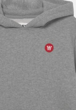 Wood Wood Izzy Hoodie Unisex - Hoodie - Grey Melange -Kids Clothing Shop f78294297a1e49fcb31671fe7b999620