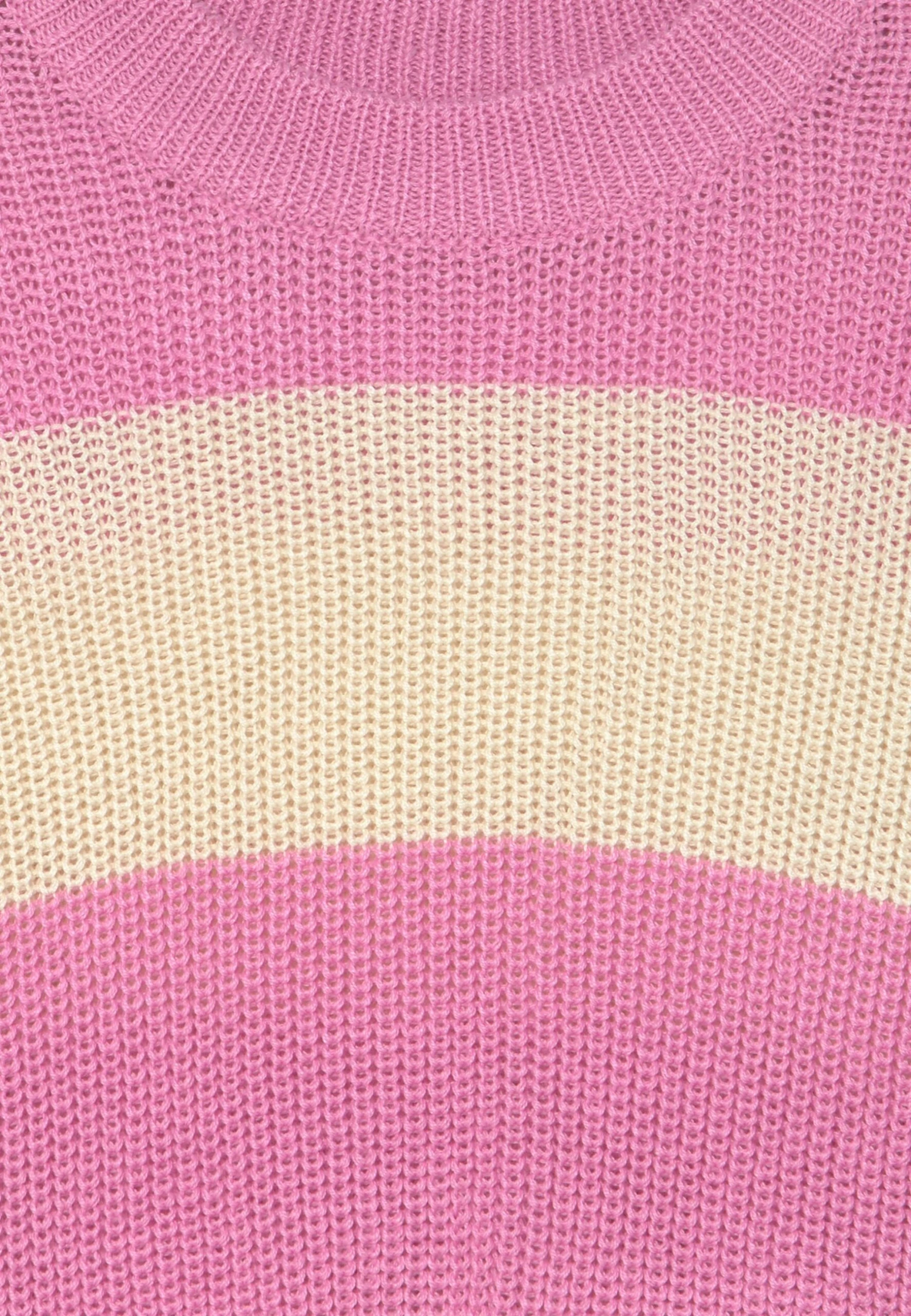 Slit- Jumper - Pink/Creme 5 Slit- Jumper - Pink/Creme - Image 3