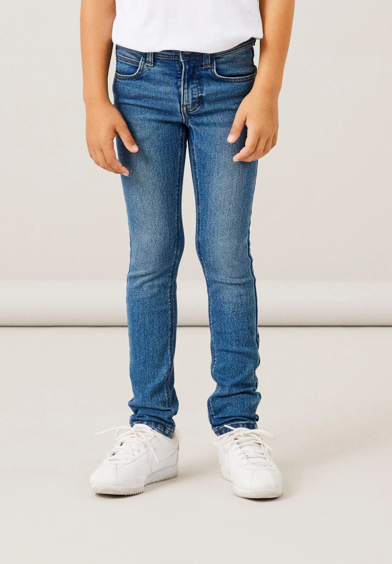 NAME IT Nkmtheo - Jeans Skinny Fit - Medium Blue Denim 3 NAME IT Nkmtheo - Jeans Skinny Fit - Medium Blue Denim