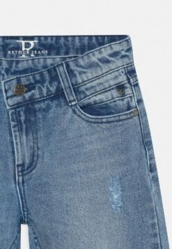 Celeste Aged- Straight Leg Jeans - Medium Blue Denim -Kids Clothing Shop f874e931a64748f5bcd079589b8837e2