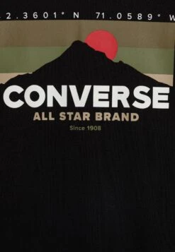 Converse Geared Up Blocked Mix Crew Unisex - Sweatshirt - Black -Kids Clothing Shop f99f56858140463ab043444f660cf516