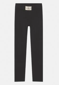 Calvin Klein Jeans Badge - Leggings - Trousers - Black